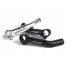 XLC Gebogene Fahrradlenker-Endkappe aus Aluminium BE-A01 Unisex, schwarz, TU