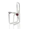 XLC Gepolsterter Aluminium-Flaschenhalter bc-a03 Unisex, silber, TU