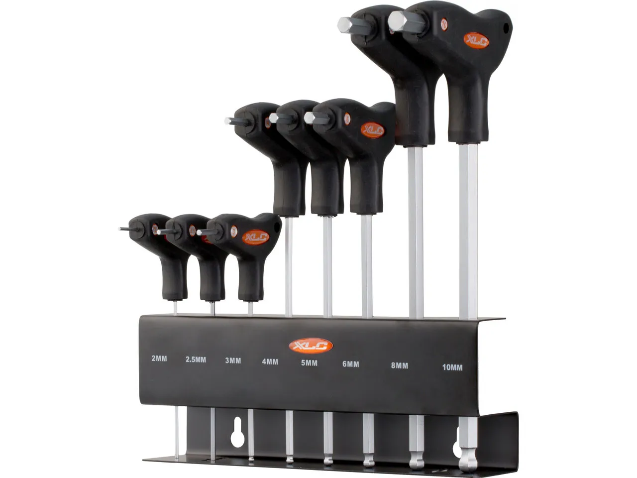 XLC Innensechskantschlüsselset T-Form TO-S32, Schwarz, one_size XLC Innensechskantschlüsselset T-Form TO-S32, Schwarz, one_size