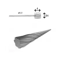 XLC Kabel des hinteren Umwerfers Anschluss SH-X18 Shimano/Campagnolo/Sram Unisex