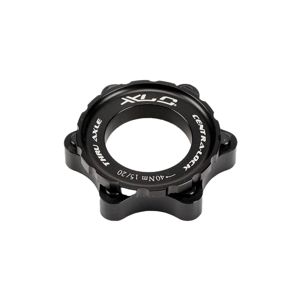 XLC Locking Ring Brake Disc Center Lock Through Axle, Schwarz