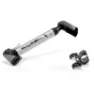 XLC Mini-Aluminium-Teleskoppumpe 7 bar PU-T02 Beta Unisex, silber, TU