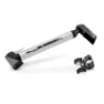 XLC Minihandpumpe Alpha 6 bar PU-M01 Unisex, silber, TU