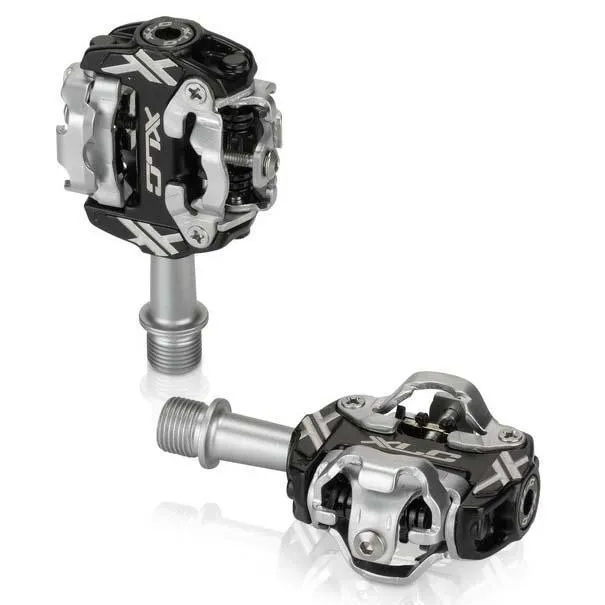 XLC Mtb System Pd-s17 Pedale, Double side / black / silver, One Size XLC Mtb System Pd-s17 Pedale, Double side / black / silver, One Size