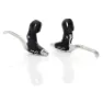 XLC Paar universelle Aluminium-Bremshebel BL-C01 Cantilever Unisex, schwarz, TU