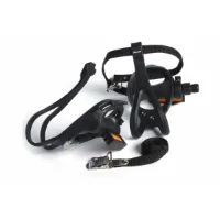 XLC Pedale mit Straßenriemen PD-R01 Unisex