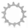 XLC Pista Ritzel, Matte chrome, 1s, 15t