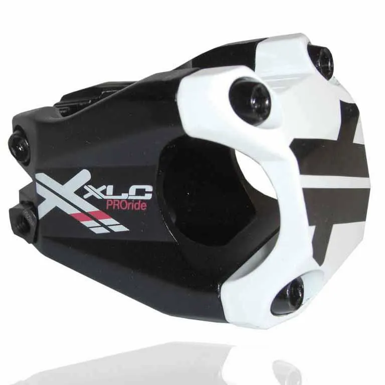 XLC Pro Ride Head St F02 31.8 Mm Fahrradvorbau, Black / white, 40mm, 15º