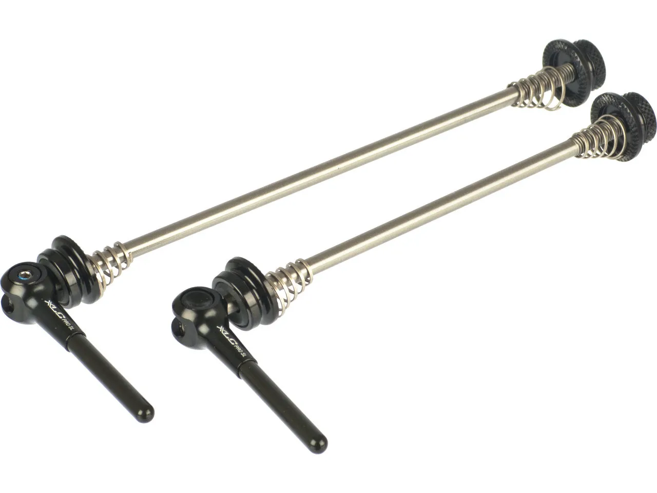 XLC Pro SL Road Nabenschnellspanner QR-L04, Schwarz, Satz (VR + HR) XLC Pro SL Road Nabenschnellspanner QR-L04, Schwarz, Satz (VR + HR)
