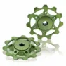 XLC Pu A02 Rear Fahrrad-schaltröllchensatz, Limegreen, One Size