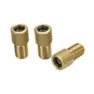 XLC Pu-x10 Dumlop/presta Ventiladapter 100 Einheiten, Brass, One Size