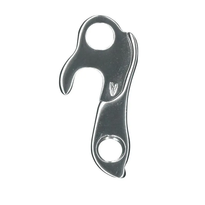 XLC Rechtes hinteres Ausfallende aus Aluminium DO-A24 Unisex, silber, TU