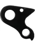XLC Rechtes hinteres Ausfallende aus Aluminium DO-A91 E-Bike Unisex, schwarz, TU