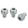 XLC Reducing Nipples Pu X10 10 Pieces Pumpe, Silver, One Size