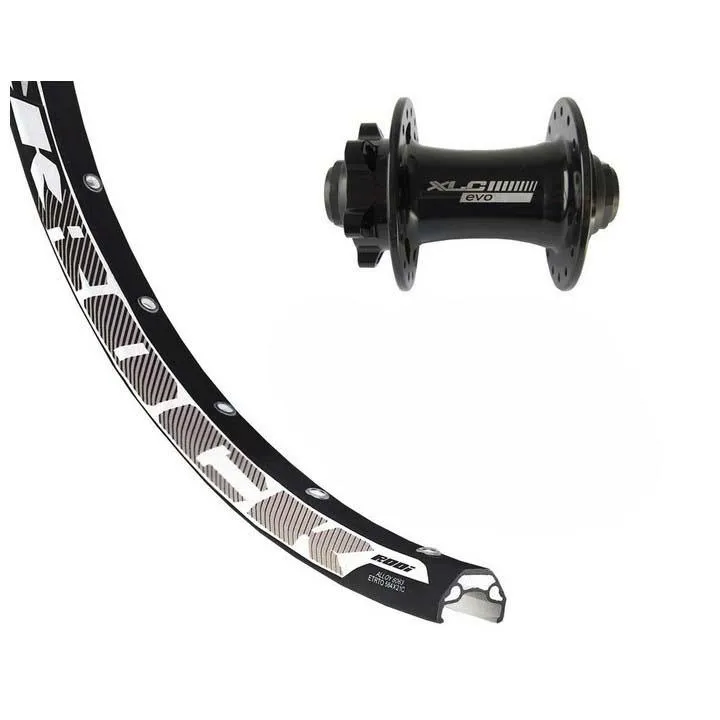 XLC Rodi Black Rock Evo 26´´ 6b Disc Mtb Vorderrad