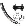XLC Rodi Black Rock Evo 26´´ 6b Disc Mtb Vorderrad