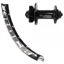 XLC Rodi Black Rock Evo 27.5´´ 6b Disc Mtb Vorderrad, Black, 5 x 100mm