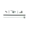 XLC Rollbremszug-Kit mit Ummantelung br-x95 br-im41/br-im50/br-im53 2350 Unisex, grün, TU