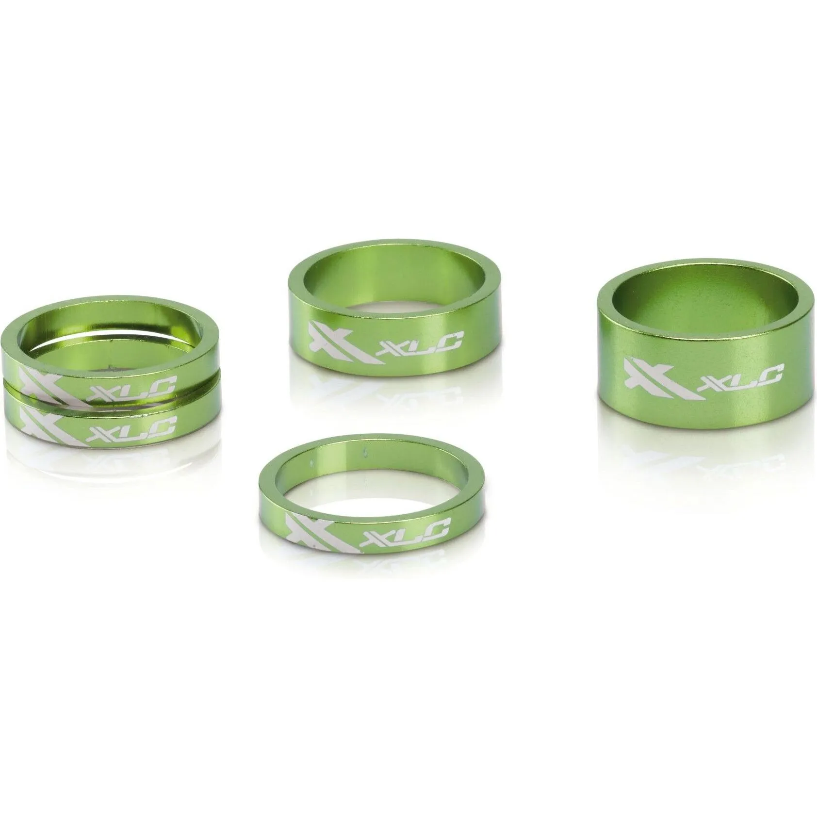 XLC Satz Lenkradstreben A-Head AS-A02 Unisex, grün, 3 x 5mm/1 x 10mm/1 x 15mm XLC Satz Lenkradstreben A-Head AS-A02 Unisex, grün, 3 x 5mm/1 x 10mm/1 x 15mm