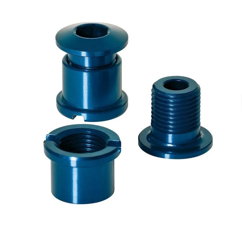 XLC Satz von 5 Tablett-Schrauben CR-X01 Unisex, blau, 7mm XLC Satz von 5 Tablett-Schrauben CR-X01 Unisex, blau, 7mm