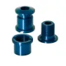 XLC Satz von 5 Tablett-Schrauben CR-X01 Unisex, blau, 7mm