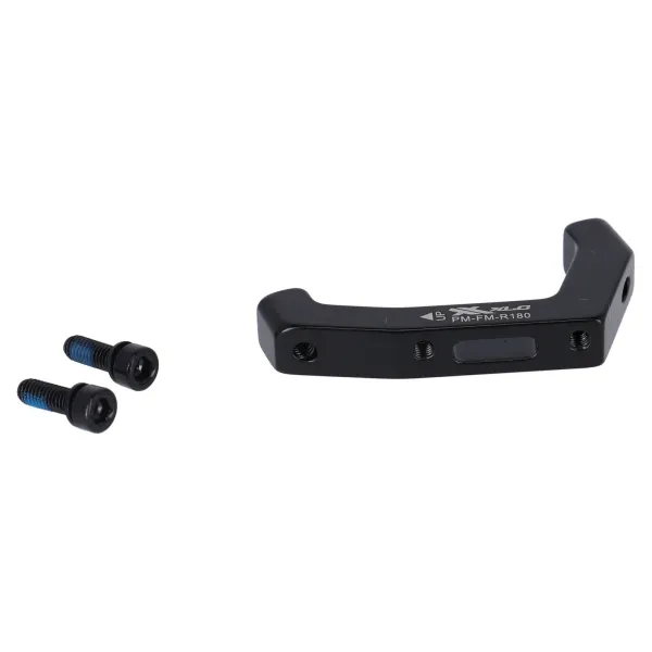 XLC Scheibenbremsadapter hinten BR-X105 Flat Post Mount Unisex, schwarz, 180mm