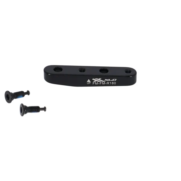 XLC Scheibenbremsadapter hinten BR-X106 Flat Mount Unisex, schwarz, 180mm