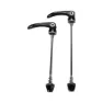 XLC Schnellspanner Vorder-/Hinterrad aus Aluminium QR-L02 Unisex, schwarz, TU