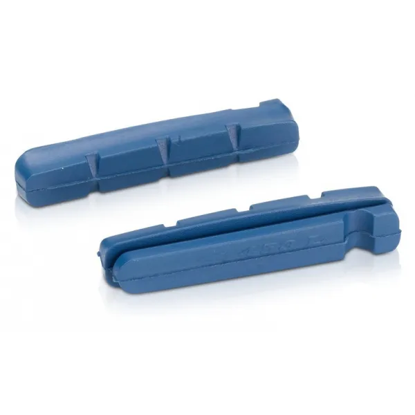 XLC Set aus 4 Felgenbremsbackenpatronen BS-X16 Camp.Type (x4) Unisex, blau, 55mm
