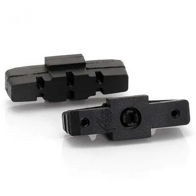 XLC Set mit 4 Bremsklötzen für die hydraulische Felgenbremse BS-X06 P/Magura Hs (x4) Unisex, schwarz, 50mm