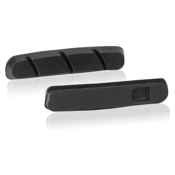 XLC Set mit 4 Bremsklötzen für die Straße BS-X08 Campagnolo (x4) Unisex, schwarz, 50mm