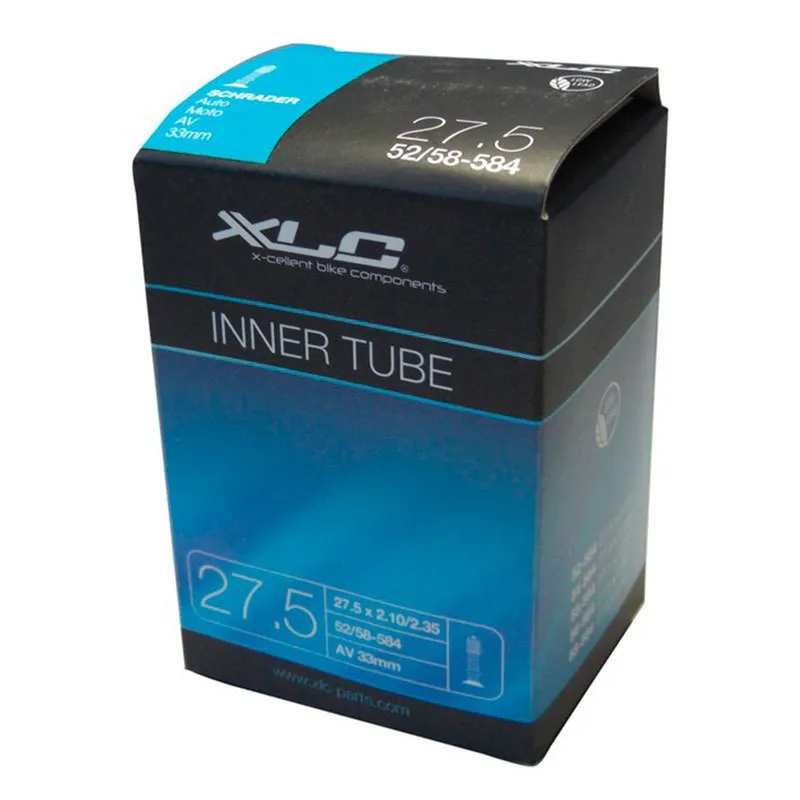 XLC Standard 34 Mm Fahrradschlauch 50 Einheiten, Black, 27.5", 2.10-2.35 XLC Standard 34 Mm Fahrradschlauch 50 Einheiten, Black, 27.5", 2.10-2.35