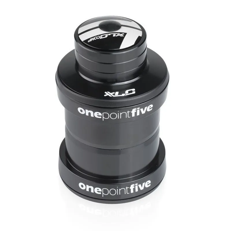 XLC Steuersatz für Gabel hs-a10 A-Head 1.5 1-1/8 1,5 30 Unisex, schwarz, TU
