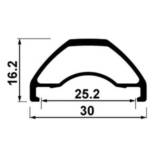 XLC Ta-15 Rodi Ready 29´´ Boost 6b Disc Mtb Vorderrad, Black, 15 x 110mm