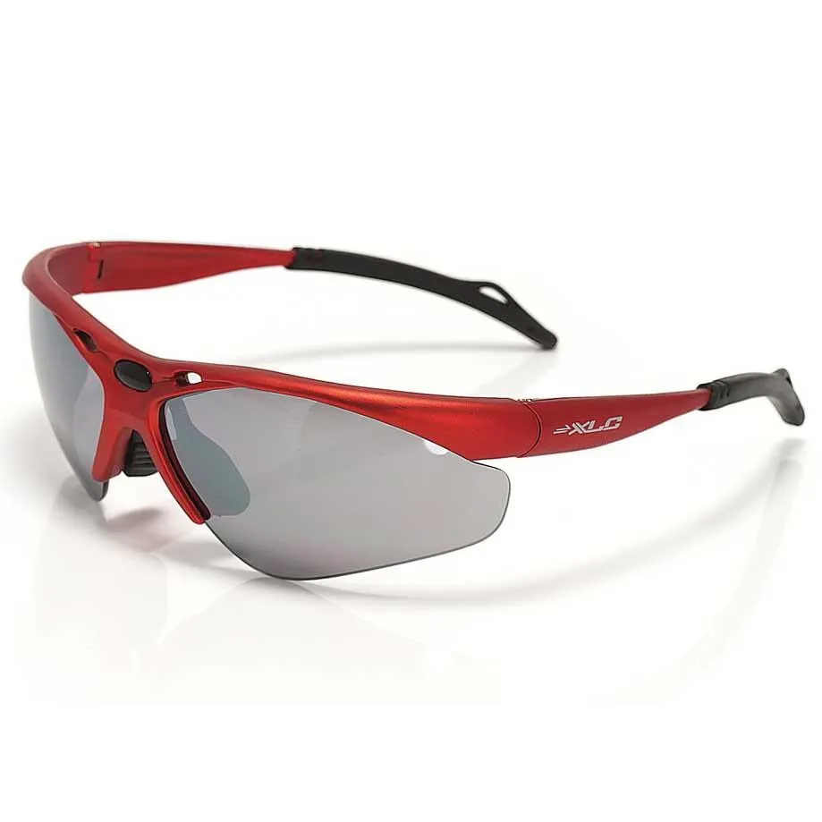 XLC Tahiti Spiegel-sonnenbrille, Red, Mirrored/CAT3 XLC Tahiti Spiegel-sonnenbrille, Red, Mirrored/CAT3