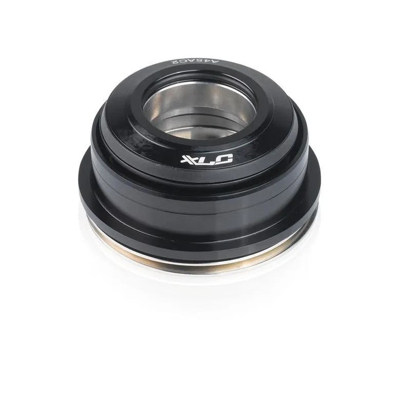 XLC Teilintegrierter Steuersatz hs-i08 A-Head 1-1/8 Unisex, schwarz, TU