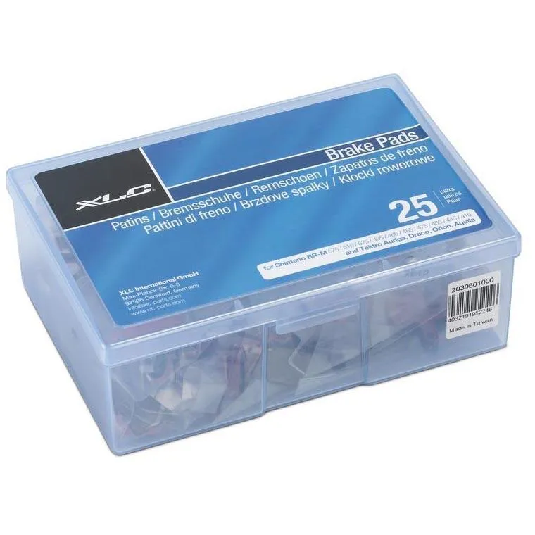 XLC Tektro Bp O07 Scheibenbremsbeläge 25 Paare, One size XLC Tektro Bp O07 Scheibenbremsbeläge 25 Paare, One size