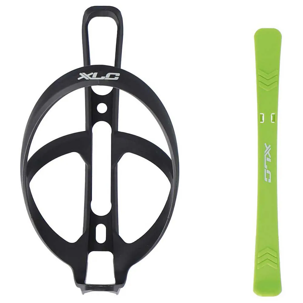 XLC Tyre Lever Flaschenhalter, Black / green, One Size XLC Tyre Lever Flaschenhalter, Black / green, One Size