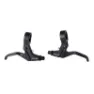 XLC Universal/v-brake Bl-v04 Bremshebelsatz, Black, One Size