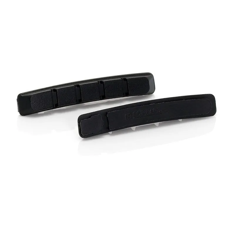XLC v-brake Kartuschen-Bremsschuhe bs-x07 (x4) Unisex, schwarz, 72mm