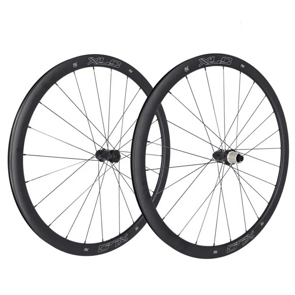 XLC Ws-c37 Cl Disc Carbon Rennrad-vorderrad, Black, 12 x 100mm XLC Ws-c37 Cl Disc Carbon Rennrad-vorderrad, Black, 12 x 100mm