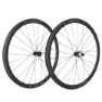 XLC Ws-c37 Cl Disc Carbon Rennrad-vorderrad, Black, 12 x 100mm