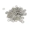 XON 7 X 4.8 Mm Nippelunterlegscheibe 100 Einheiten, Silver, One Size