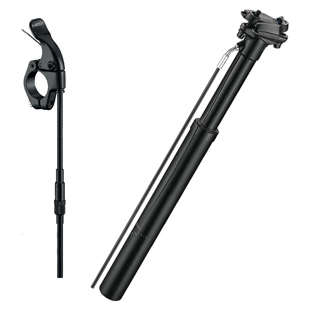 XON External Cable Teleskop-sattelstütze 100 Mm, Black, 305-405mm, 31.6mm XON External Cable Teleskop-sattelstütze 100 Mm, Black, 305-405mm, 31.6mm
