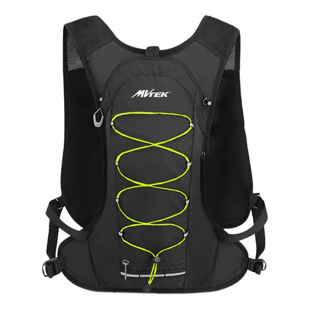 XON Kumha Trinkrucksack 13l, Black / yellow, One Size