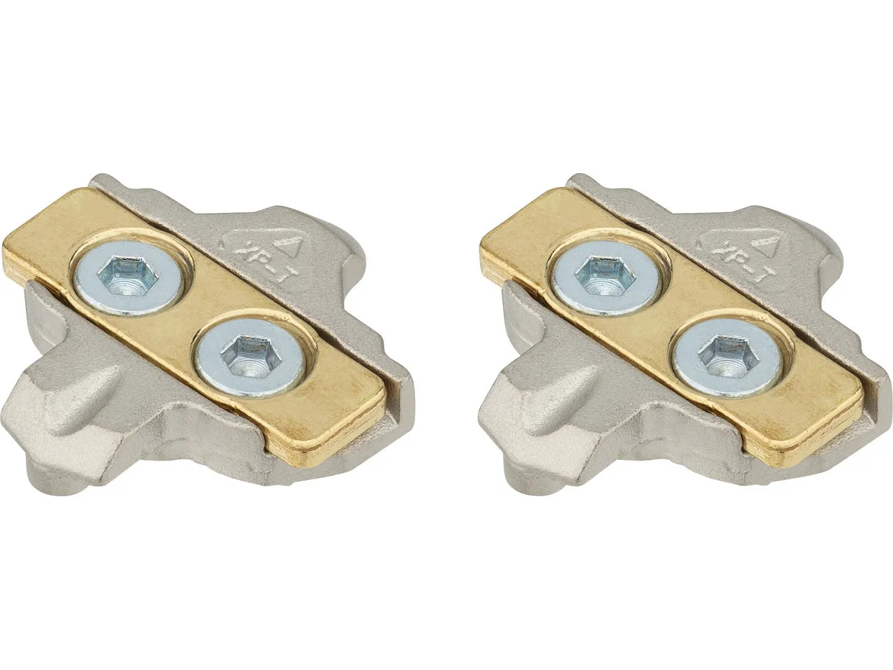 Xpedo XPT Ersatzcleats für M-Force / GFX / CXR Klickpedale, Grau, one_size