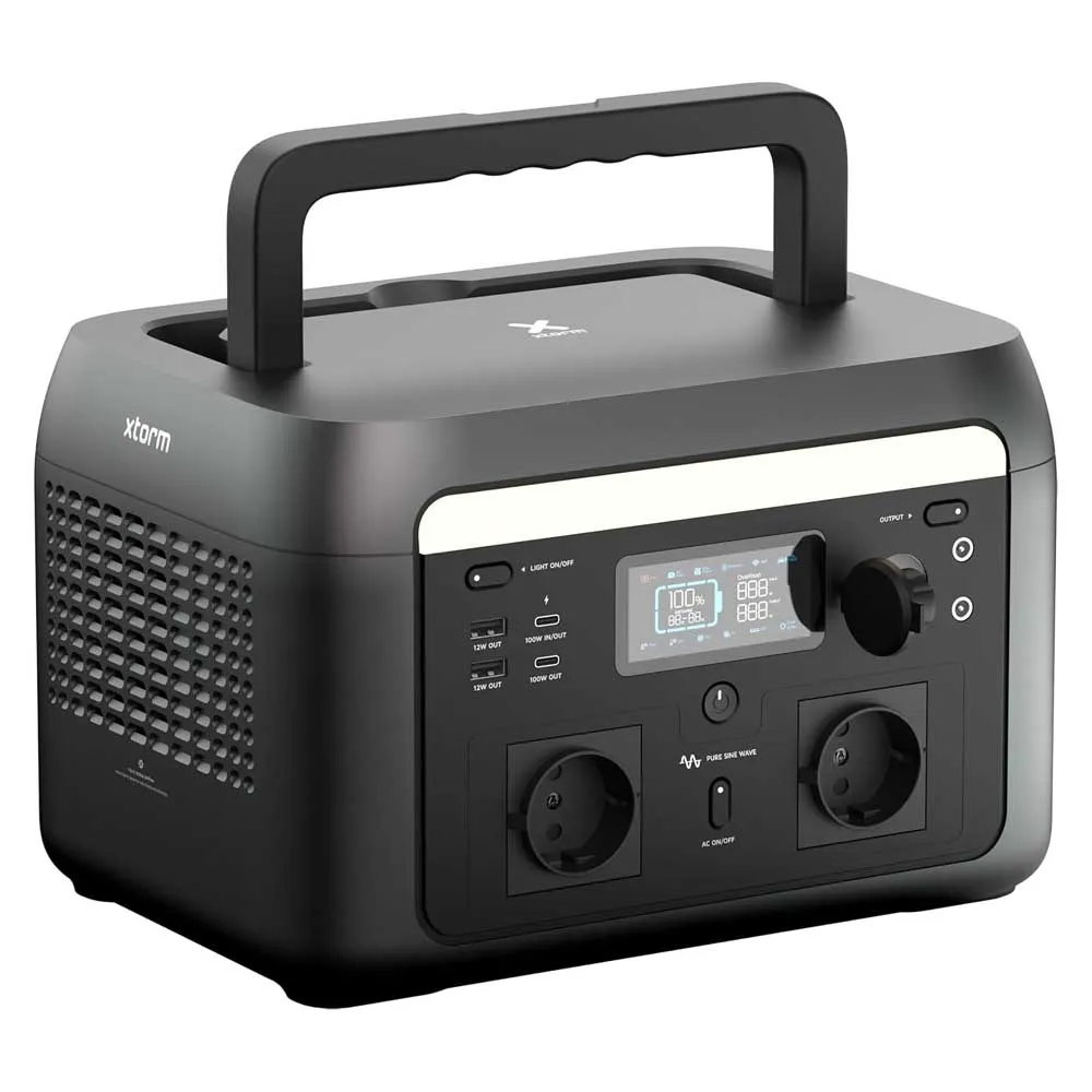 Xtorm 600w Tragbare Ladestation, Midnight black, One Size Xtorm 600w Tragbare Ladestation, Midnight black, One Size