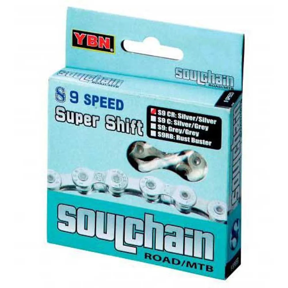 YABAN S8 Road Kette, Crome, 116 Links YABAN S8 Road Kette, Crome, 116 Links