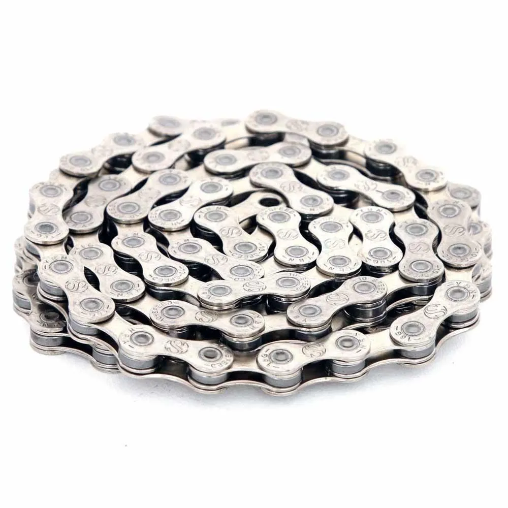 YBN S10 Shimano/sram/campagnolo Kette, Silver / grey, 116 Links YBN S10 Shimano/sram/campagnolo Kette, Silver / grey, 116 Links