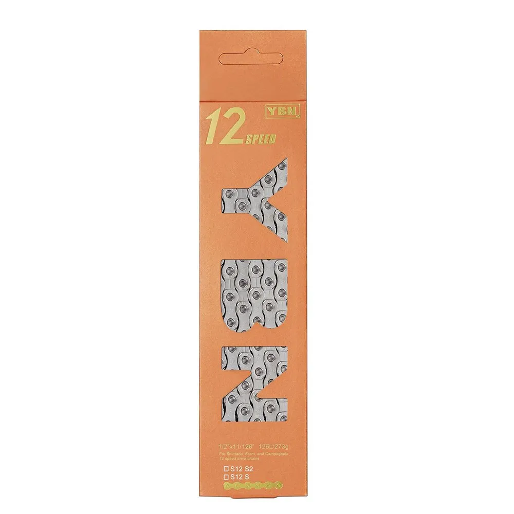 YBN S12 12s Kette, Silver, 126 Links YBN S12 12s Kette, Silver, 126 Links
